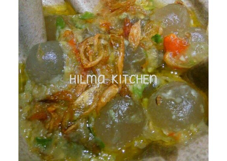 Bahan Seblak Cilok Pedas Kencur | Cara Buat Seblak Cilok Pedas Kencur Yang Sedap