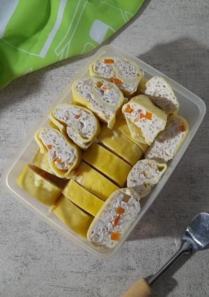 Foto resep Egg Roll Tahu Bihun | Rolade Tahu Bihun