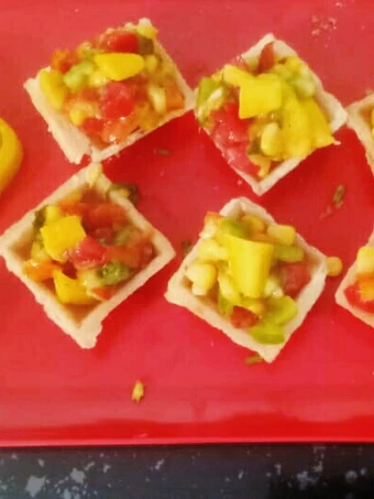 Easy Way Make Recipe Mango salsa appetizer bites that is  Makes Drooling, Perfect}