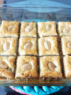 Una foto de Baklava