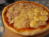 Pizza casera de 2 sabores