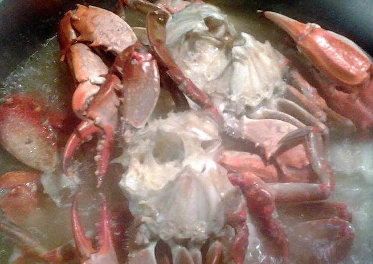 Recipe of Favorite blue crabs boiled