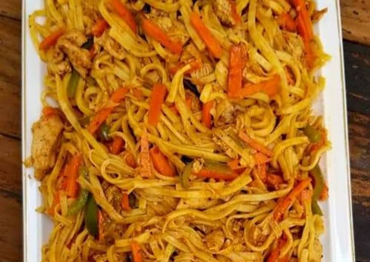 Steps to Prepare Any-night-of-the-week Chicken chowmein