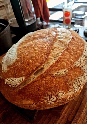 Una foto de Pan de campo