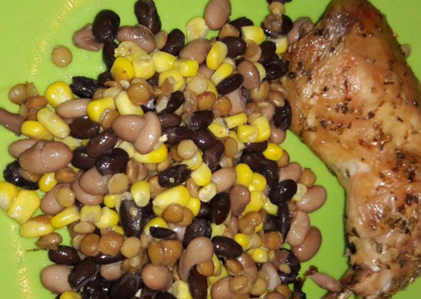 Ensalada de legumbre π