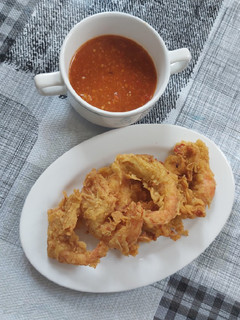 Foto resep Udang Tepung Saos Padang