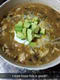 White chicken chili