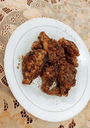 Foto resep Honey BBQ chicken wings