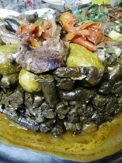صورة لوصفة ورق الدوالي والكوسا