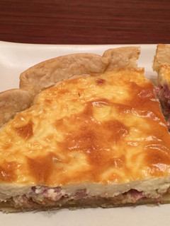 Una foto de Tarta de queso y pavo
