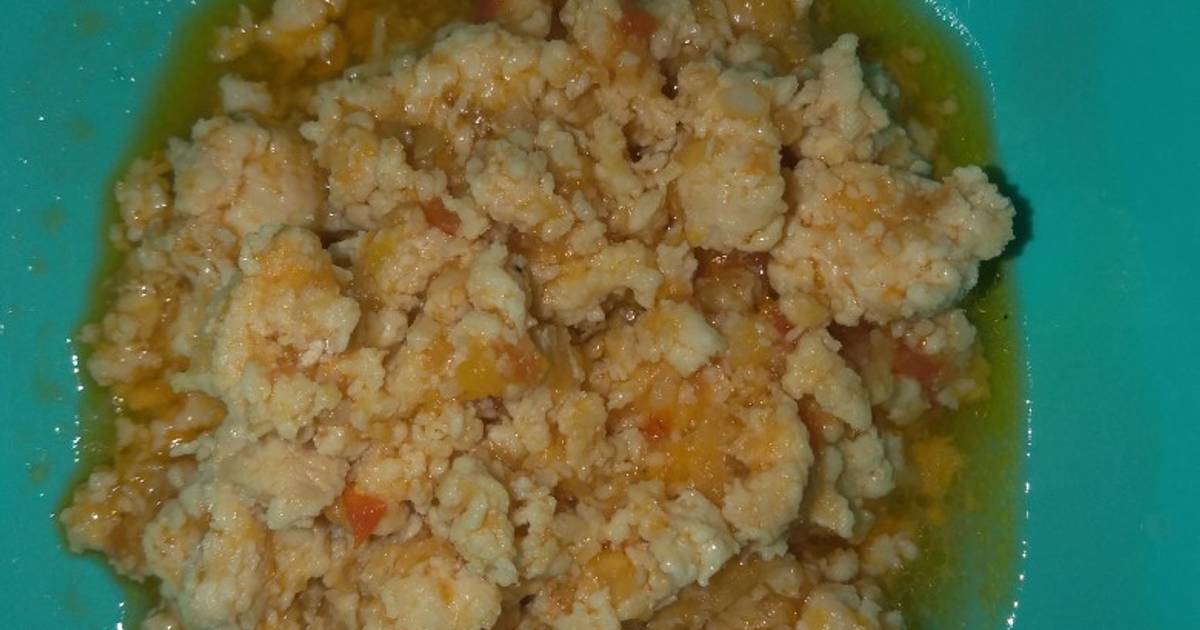 Resep Ayam giling asam manis MPASI 16 bulan oleh Vita Safitri Cookpad