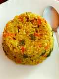 Vegetable Daliya (Broken wheat) Upma