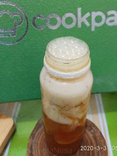 Foto resep Probiotik Madu Lemon Jahe