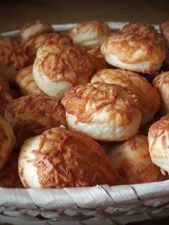 Sajtos pogácsa recept fotója