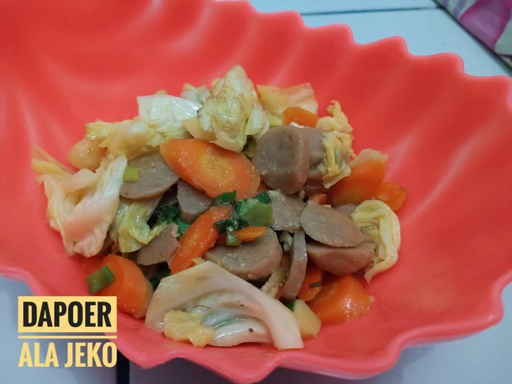 Cara Gampang Menyiapkan Resep Tumis Sayur Bakso Ala Jeko yang Lezat Anti Ribet, Bikin Ngiler