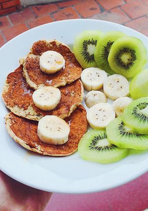 Hình của món Pancake yến mạch.