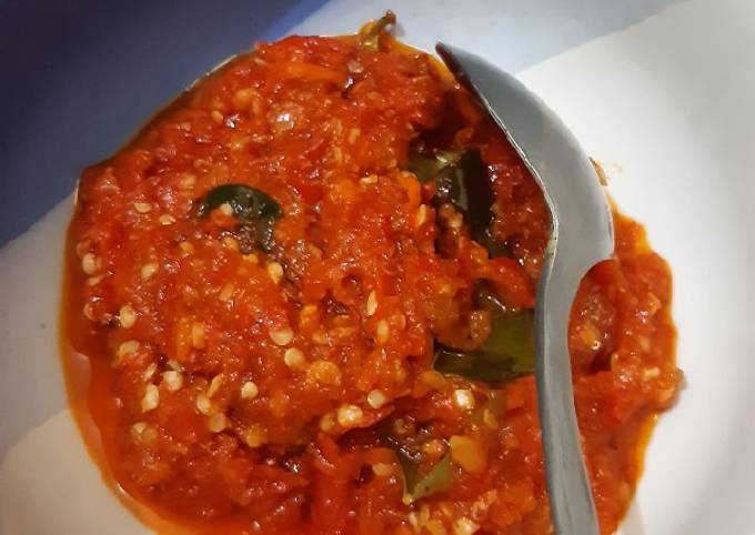 Resep Sambal Balado Merah Oleh Ekbar Pauti Sutia Cookpad