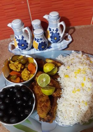 عکسی از دستور چلو ماهی