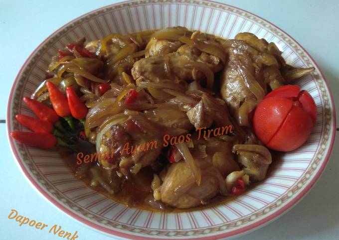 Cara Gampang Membuat Semur Ayam Saos Tiram, Bisa Manjain Lidah