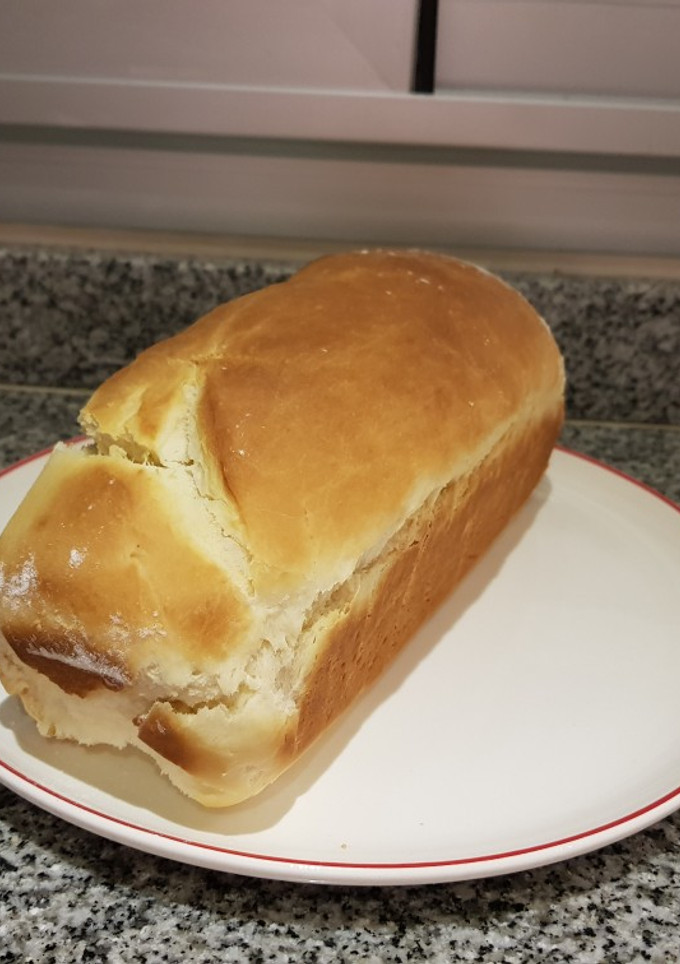 Una foto de Pan lactal casero