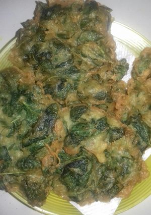 Foto resep Bakwan bayam praktis