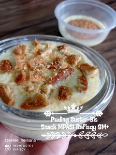 Foto resep 2. Puding Suster Bis alias Susu Telur Biskuit, Snack Mpasi 8m+