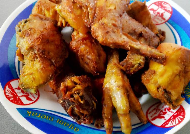 11 Resep: Ayam goreng ungkep Anti Ribet!