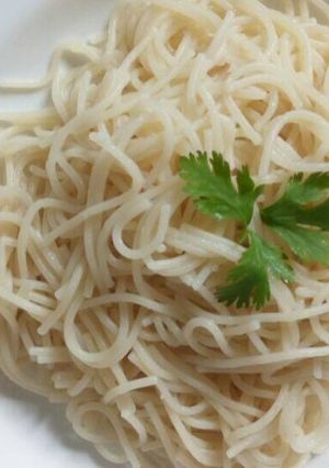 A picture of Boiled spaghetti.