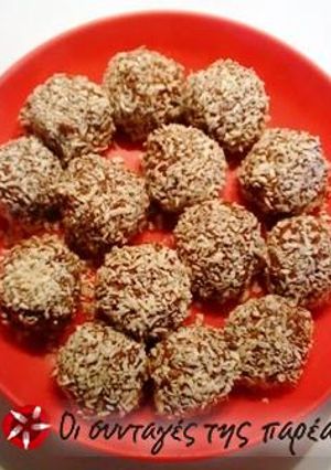 Φωτογραφία της συνταγής Chokladbollar (σουηδικά σοκολατένια μπαλάκια)