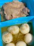 Lauk bumbu kuning jadi
