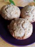 Applesauce & almond gluten-free muffins