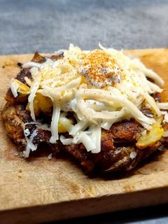Smashed potatoe, a fancy krumpli, avagy a burgonyák királya recept fotója