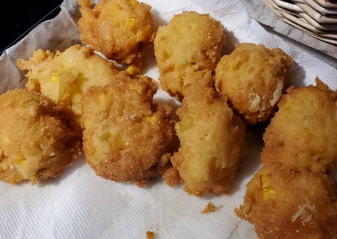 Recipe of Popular Kickin&amp;#39; Corn Fritters for List of Recipe