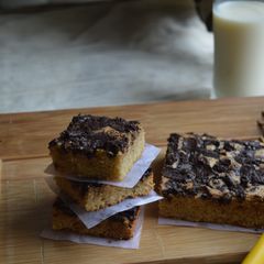 A picture of White Chocolate Brownies.