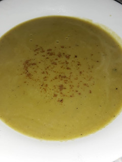 Una foto de Puré de guisantes