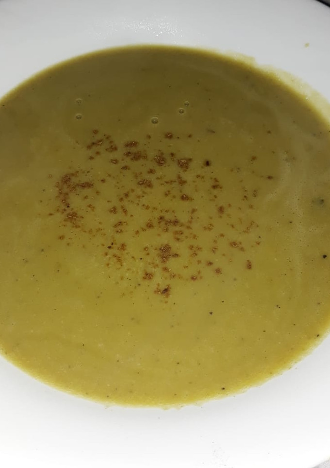 Una foto de Puré de guisantes