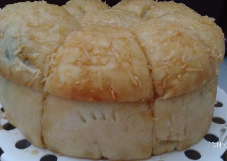 Cara Membuat Roti sobek lembut Anti Gagal