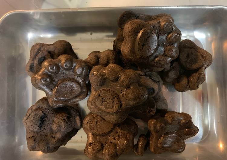 氣炸鍋 貓爪巧克力雞蛋糕