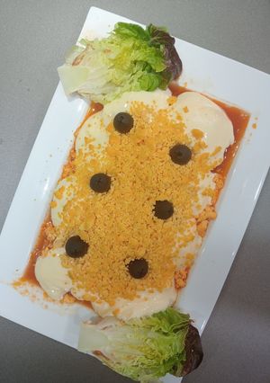 Una foto de Huevos rellenos fáciles 👌🐟🧑‍🍳