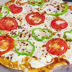 A picture of 10 minutes Pizza recipe.