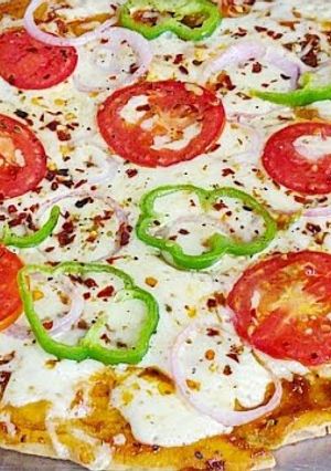 A picture of 10 minutes Pizza recipe.
