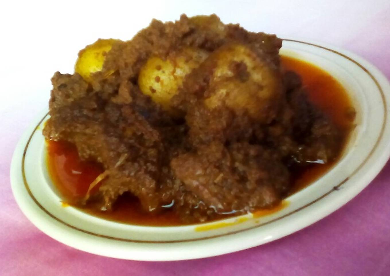 Rendang asli padang