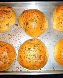 PAN PARA HAMBURGUESAS CON SEMILLAS. JON STYLE