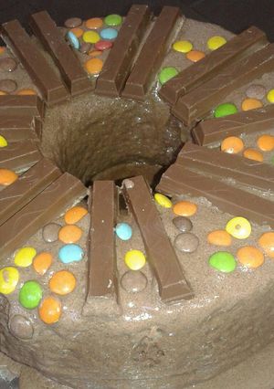 صورة لوصفة جاتو بصوص الكاكاو
