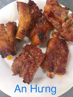 Hình của món Sườn Non Nướng.