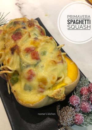 Foto resep Primavera Spaghetti Squash