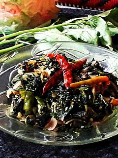 পাট শাক ভাজি (pat shak vaji recipe in Bengali) রেসিপির প্রধান ছবি