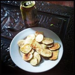 A picture of Microwave Potato Chips.