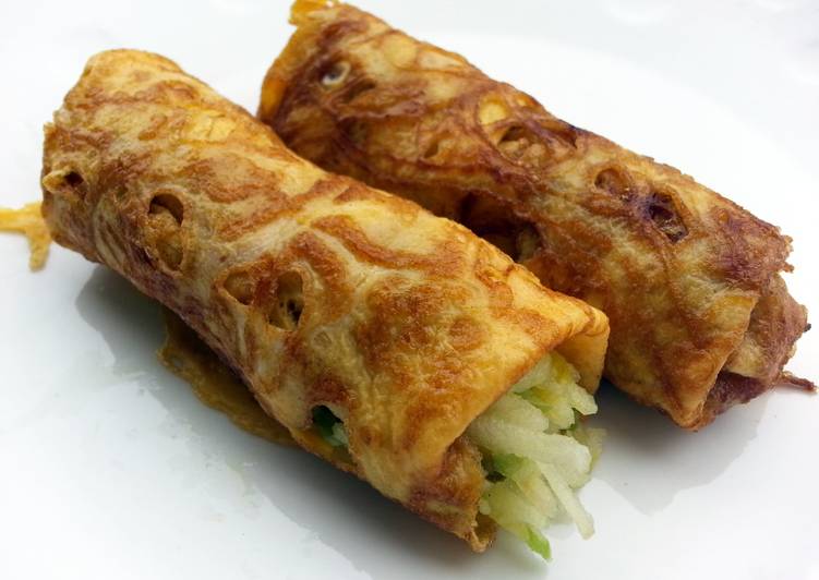 Apple Egg Rolls