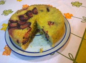Una foto de Tarta de Ciruela